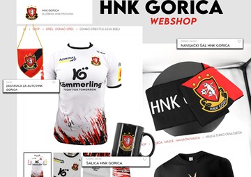 Predstavljamo HNK Gorica službeni webshop